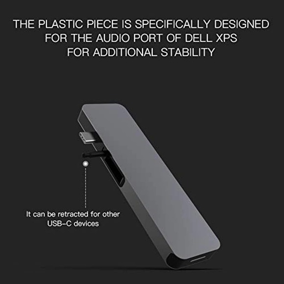 HyperDrive USB-C Hub Adapter, Sanho Solo 7-in-1 Type C Dongle for MacBook Pro - Picture 9 of 9